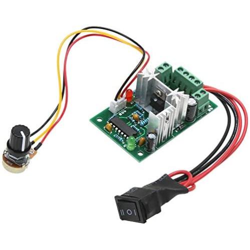 Stayhome 1pcs DC 10-30V 4A Motor Speed Controller Reversible PWM Control Forward/Reverse Switch Board Module 12V 24V