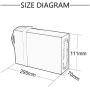 Jieoto 36V Battery 8Ah/10Ah/12Ah/15Ah/18Ah/20Ah Lithium Ebike Battery, Li ion Battery for 500W 750W Motor Electric Bicycle Bike 10S4P/10S6P/10S8P/10S9P