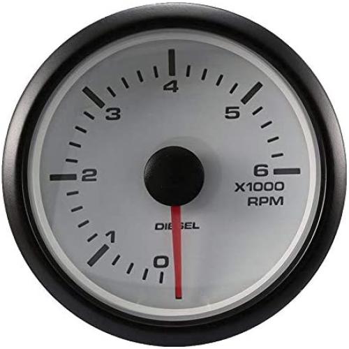 MOTOR METER RACING Universal Tachometer for Alternator 2