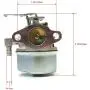The ROP Shop | Carburetor with Gasket for Toro 38585 & 38586 Power Clear Snowblower Gas Motor