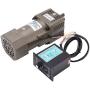 Electric Gear Motor, Walfront AC 220V 90W Single Phase Asynchronous Gear Motor High Torque Deceleration Adjustable Speed 5K/10K/20K/50K/100K RPM Optional(100k)