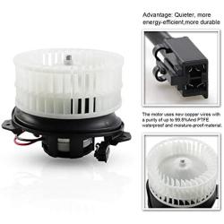 HVAC Blower Motor Assembly 4885148AC 4596217 700093 Heater Blower Motor with Fan Cage for 1999-2004 Dodge Intrepid