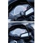 Motorcycle Gear Indicator for Honda CBR CB500X CB400SF CB650F CB1300 CBR600RR CB1000R Cb650r VFR800 Digital Meter LED Display Waterproof ECU Plug (Green)