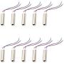 BestTong 10PCS 7mmx25mm Micro Waterproof Miniature Vibration Vibrating Motor Coreless Motor Mini DC Replacement Motors