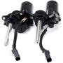 FEXON Power Running Board Motor Pair Left and Right Side Compatible with Ford F150 3.5L 5.0L 6.2L 2007-2014 Replaces AL3Z16A506A AL3Z16A507A