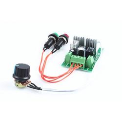 KNACRO PWM DC Motor Controller SRA-05VDC-CL10A 6-30V 6V 12V 24V 10A Electric Pusher Motor Speed Controller Forward/Reverse Maximum Power 200W