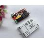 Calvas JW-T02 AC 220V Motor Wireless Remote Control Switch UP Down Stop Tubular Motor Controller Motor Forward Reverse TX RX Latched - (Color: 315MHZ)