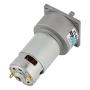 DC12V/24V 35W Mini DC Gear Motor Metal Speed Adjustable Large Torque Motor CW/CCW(12v 50rpm)
