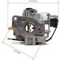 The ROP Shop | Carburetor Assembly for 19 HP Gardner CH620-0030, Loftin CH620-3076 Kohler Motor