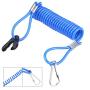 Engine Stop Switch Lanyard,2 pcs Outboard Engine Ignition Emergency Kill Stop Switch Safety Tether Lanyard for Outboard Engine Motor Kill Switch 12V Kill Switch Blau