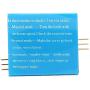 Fafeicy 1Pcs Channel ESC Tester, 3 Channels Multi Servo Tester RC Motor, ESC Testing with Three-Stage Indicator DC 4.2-6.0V