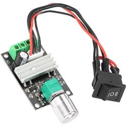 FTVOGUE FTVOGUE PWM Motor Speed Control Reversible Controller Regulator with Switch DC 6V 12V 24V,Automated Industry