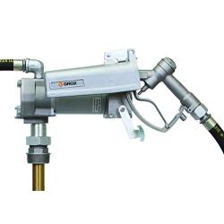 GROZ 12-Volt DC Heavy Duty Fuel Transfer Pump | 15 GPM | Explosion Proof Motor | UL/cUL Listed | Non-Corrosive Aluminum Die Cast | for Gasoline, Diesel, E15 Fuel, Kerosene, Bio Diesel (44040)