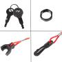 KALANBAY 175974 5005801 Ignition Switch & Key Assembly with Safety Lanyard, Fits for OMC Johnson Evinrude 40-200HP Outboard Motor