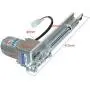 BEMONOC Professional DIY Design AC 110V Reciprocating Motor Stroke 70mm Electric Linear Actuator High Speed 450RPM & 15 Watts AC Speed Controller Kits for DIY Hobbies