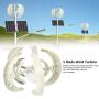 FTVOGUE 1200W Wind Turbine Kit 5 Blade Generator With Controller AC Motor Solar System White Lantern Type Double‑Layer ​for Cabins Camping Charging Boat[12V],Dynamo