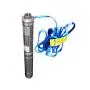 Hallmark Industries MA0343X-4A Deep Well Submersible Pump, 1/2 hp, 230V, 60 Hz, 25 GPM, 150 Head, Stainless Steel, 4