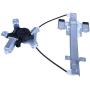SHOWSEN 741-391 Rear Passenger Power Window Regulator W/Motor Fit 07-14 Cadillac Escalade Tahoe Yukon