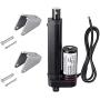 Justech 100mm 4-inch 1500N 330lbs Linear Actuator Motor and Linear Actuator Controller Bundle for Auto Car RV Electric Door Opener Industrial Agricultural Machinery Clean Sweeping Vehicles