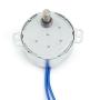 FTVOGUE AC 100-127V 4W Synchronous Motor 50 60Hz CCW CW Geared Motor for Electric Fan, Heater, Handicrafts[0.8-1RPM],Dedicated Motor