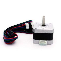 (Pack of 2pcs) NEMA17 Stepper Motor High Torque Bipolar DC Step Motor Kit by MOTOU