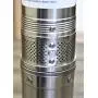 Hallmark Industries MA0343X-4A Deep Well Submersible Pump, 1/2 hp, 230V, 60 Hz, 25 GPM, 150 Head, Stainless Steel, 4