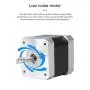 Creality FDM 3D Printer Stepper Motor 42-34, 2 Phases 0.8A 1.8 Degrees 0.4 N.M 42-34 Stepper Motor for Creality Ender-3 X/Y/Z Axis and CR-10 Series Z Axis Creality FDM 3D Printer Stepper Motor 42-34, 2 Phases 0.8A 1.8 Degrees 0.4 N.M 42-34 Stepper Motor for Creality Ender-3 X/Y/Z Axis and CR-10 Series Z Axis