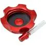HIAORS CNC Aluminum Gas Fuel Tank Cap With Breather Valve for 50cc 70cc 90cc 110cc Apollo Rfz Coolster Peace Moto 125cc 140cc 150cc 160cc Pit Dirt Bike Motorcycle Red
