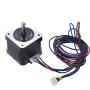 Anet 42 Stepper Motor for 3D Printer DIY CNC Robot, 1.8 Degree 0.9A 0.4N.M 42mm Stepper Stepping Motor Drive with 90cm Lead Cable for 3D Printer - Black (1PCS)