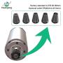 Huanyang Water Cooled CNC Spindle Milling Motor 220V 2.2KW 24000RPM 400hz Φ80mm ER20 Collet for Engraving Machine