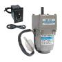 Bemonoc 15Watts AC 110V 50/60HZ High Torque 54 RPM Gear Reducer Motor Shaft Diameter 10mm & AC Speed Controller Kits CW CCW for Mask Machine