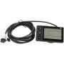 Vbestlife 24V 48V 250W/350W Brush Speed Motor Controller with Waterproof LCD Display Panel for E Bike Electric Bike Bicycle Scooter Mountain Bike Brushless Controller Kit(24V/36V 250W)