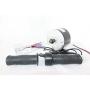 L-faster 24V 250W Electric Brushed DC Motor Electric DIY 250W Motor Kit E-Bike Engine High Speed Motor with 11 Tooth Sprocket