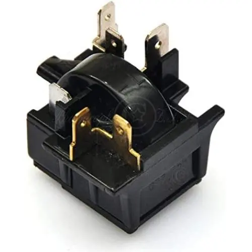 Universal Energy Saving 6 Pins QP2-15H Refrigerator Compressor PTC Start Relay Motor Starter For Haier Midea Whirlpool Combi Fagor RoyalStar FRESTECH Hisense etc. (QP2-15H_6Pin)