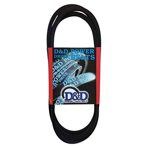 D&D PowerDrive 3V500 V Belt, 3V, Rubber, 3/8