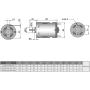 Fielect 21000RPM 12V DC Motor RS 550 Motor 79MMD D Shaft High Torque Electric Motor for Drills, Robots, RC Vehicals, Remote Controlled Cars/Robot, Saw Repair