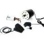 L-faster 36V48V 800W Electric Brush DC Motor Kit Electric Scooter E300 Conversion Kit Electric Motorcycle MX650 Replacement Engine Update