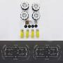 Mecanum Wheel Robot Kit 4WD Omnidirectional Wheels Smart Robot Car Chassis Kit