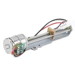 Fafeicy Micro Stepper Motor, Forward Reverse Small Sliding Movement Electric Motors with Screw Rod Nut Slider,2-Phase 4-Wire System