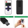 RGBZONE 2 Pack 11-Key RF Mini Wireless Remote Controller with DC 5-24V Connector for 5050 3528 5630 RGB LED Strip Lights