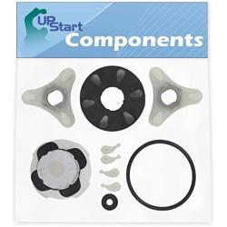 285753A Washer Motor Coupler & 285811 Agitator Repair Kit Replacement for Whirlpool LXR7244PQ4 - Compatible 285753A Direct Drive Motor Coupling Kit & 285811 Medium Cam Agitator Repair Kit