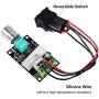 Diitao 2PCS 6V 12V 24V 28V 3A 80W DC Motor Speed Controller,Adjustable PWM Speed Controller Reversible Switch 1203BB DC Motor Driver Reversing
