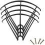Upgraded Spare Parts for Syma X5 X5C X5C-1 RC Mini Quadcopter Drone Motors Main Blade Propellers Motor Base Propeller Protectors Blades Frame Landing Skid Included Mounting Screws Set Black