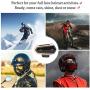 Motorcycle Bluetooth Headset, Helmet Communication System, Motorcycle Walkie-Talkie Helmet Intercom Heaphones with Mic/Automatic Answer/HD Music (intercom-BE6)