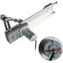 top-tool Reciprocating Cycle Linear Actuator Gear Adjustable Telescopic Motor DIY Motor with Speed Controller Stroke 2-8CM (DC 12V, 90RPM)