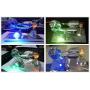 Sunnytech Hot Air Stirling Engine Motor Generator Colorful LED SC010-SC005
