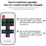 RGBZONE 2 Pack 11-Key RF Mini Wireless Remote Controller with DC 5-24V Connector for 5050 3528 5630 RGB LED Strip Lights
