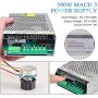 Daedalus 0-100vdc PWM Power Supply Unit, Compatible with 500w Brushed Spindle Motor