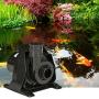 Little Giant FP9 115-Volt, 8100 GPH Wet Rotor Submersible or Inline Pond/Fountain Pump with 26-Ft. Cord, Black, 566137