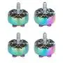 iFlight 4pcs XING2 2207 1950KV Rainbow 3-6S FPV Motor Unibell Brushless Quadcopter Racing Drone Motors